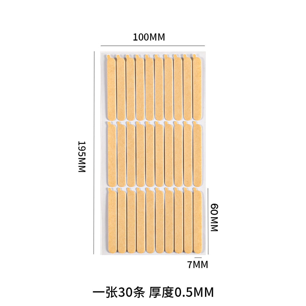 Nail Art Tri-Fold Transparent Storage Box