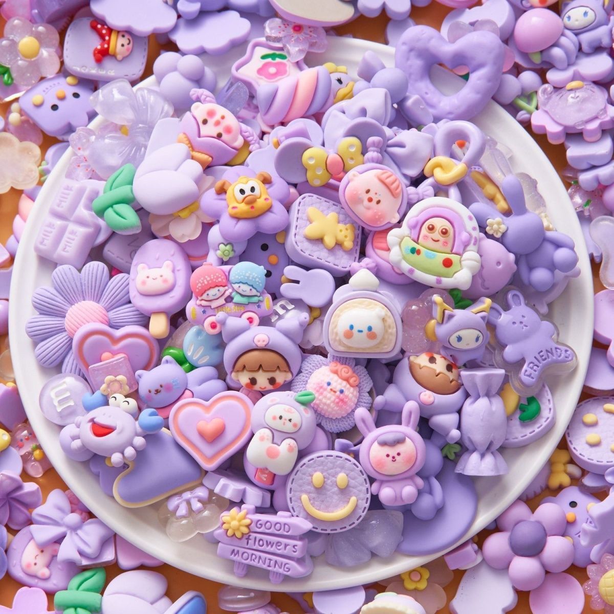 Hand-Painted Beaded Cute Grain Pen - DIY Car Charm & Phone Chain with Beads